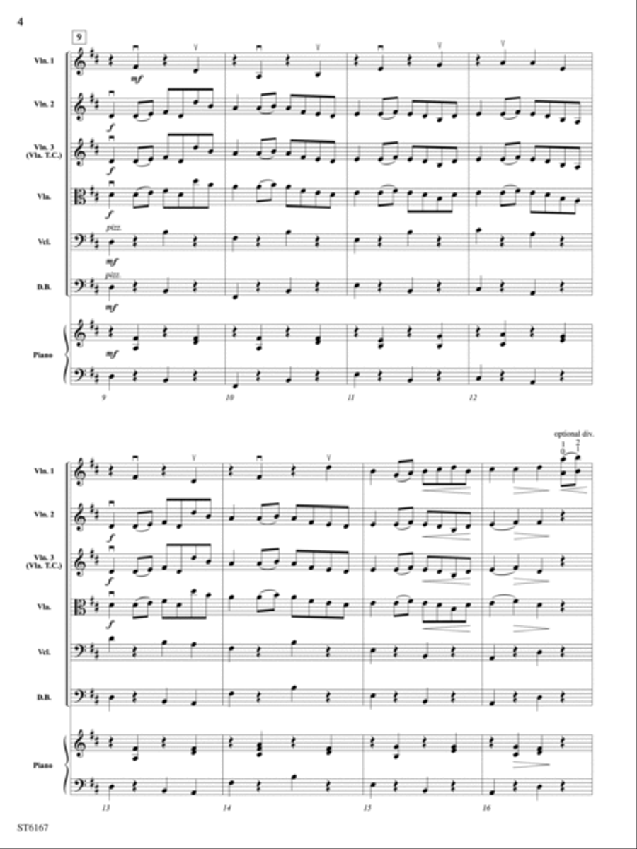 Boots and Saddle: Score String Orchestra scores gallery preview page 4