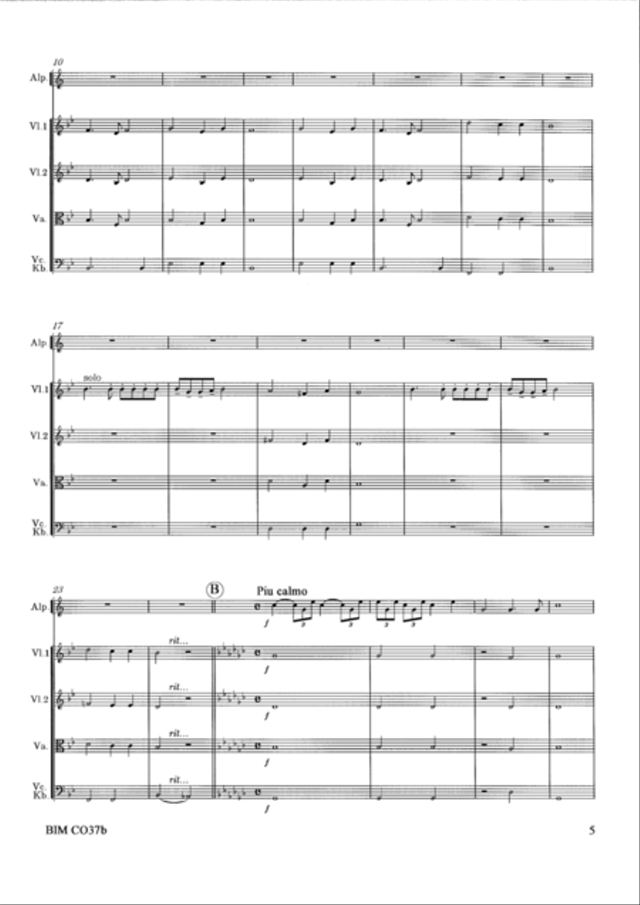 Hirte und sein Horn Hirte und sein Horn Alphorn scores gallery preview page 4