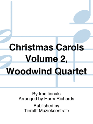 Christmas Carols Volume 2, Woodwind Quartet