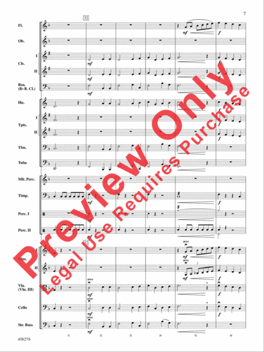 Chester Full Orchestra scores gallery preview page 7