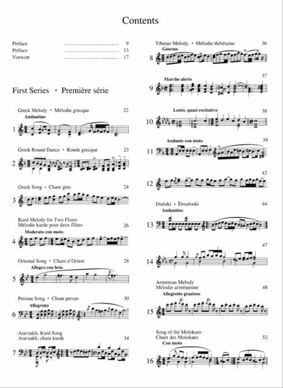 Music for the Piano Volume I Piano Solo scores gallery preview page 2