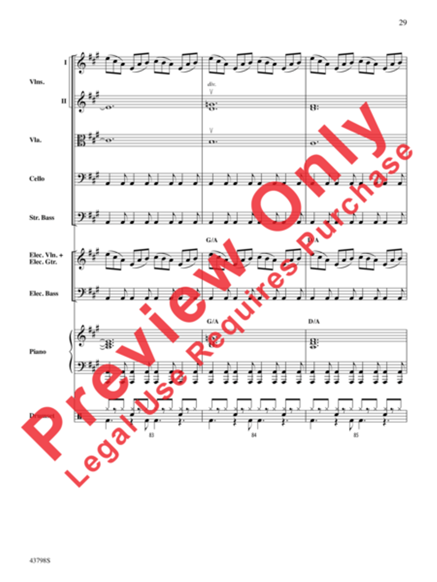 Siberian Sleigh Ride Siberian Sleigh Ride String Orchestra scores gallery preview page 23