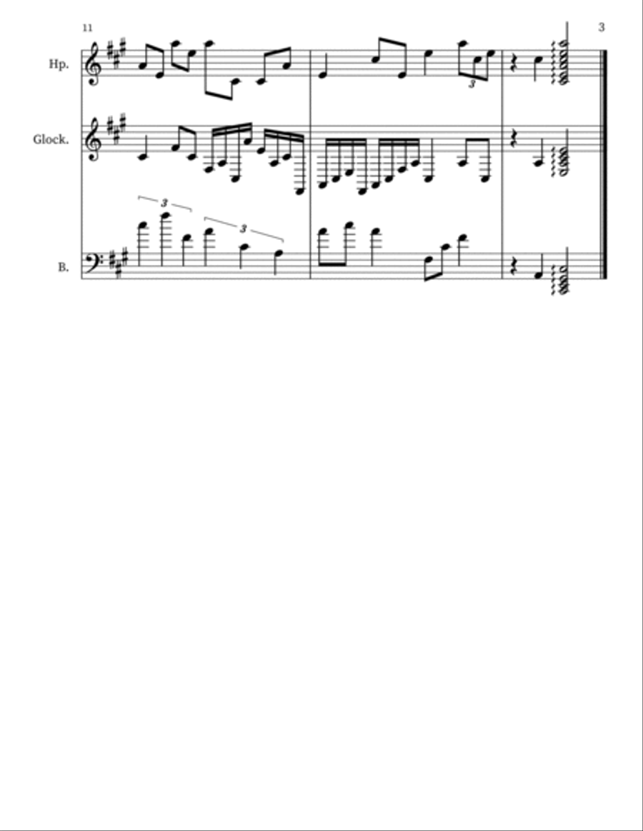 Confection 134 Double Bass scores gallery preview page 3