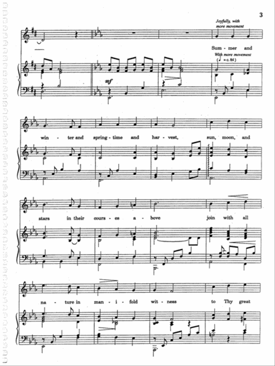 The Church Soloist The Church Soloist Voice Solo scores gallery preview page 3