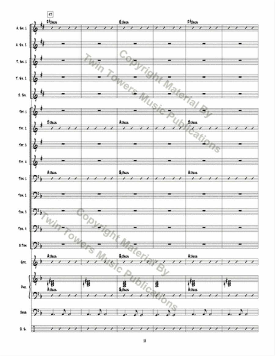 Smartypants Smartypants Jazz Ensemble scores gallery preview page 14
