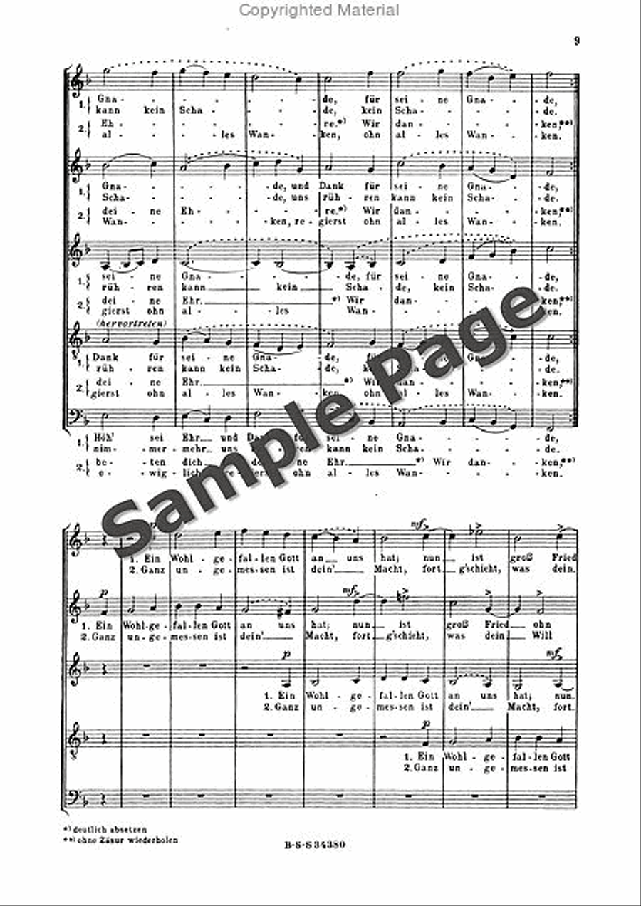 Liedmesse Choral Score SSATB scores gallery preview page 10