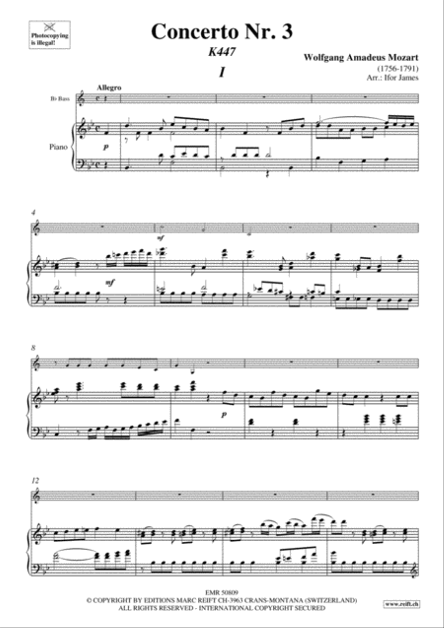 Concerto No. 3 Concerto No. 3 Voice Solo scores gallery preview page 4