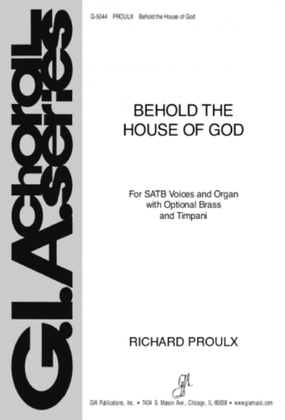 Behold the House of God - Full Score Brass Sextet edition