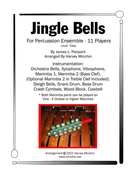 Jingle Bells for Percussion Ensemble image number null