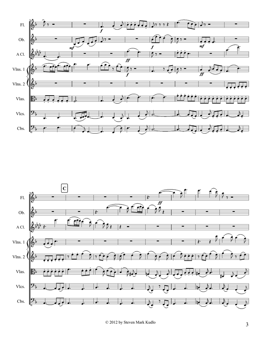 Magnolia String Orchestra scores gallery preview page 3
