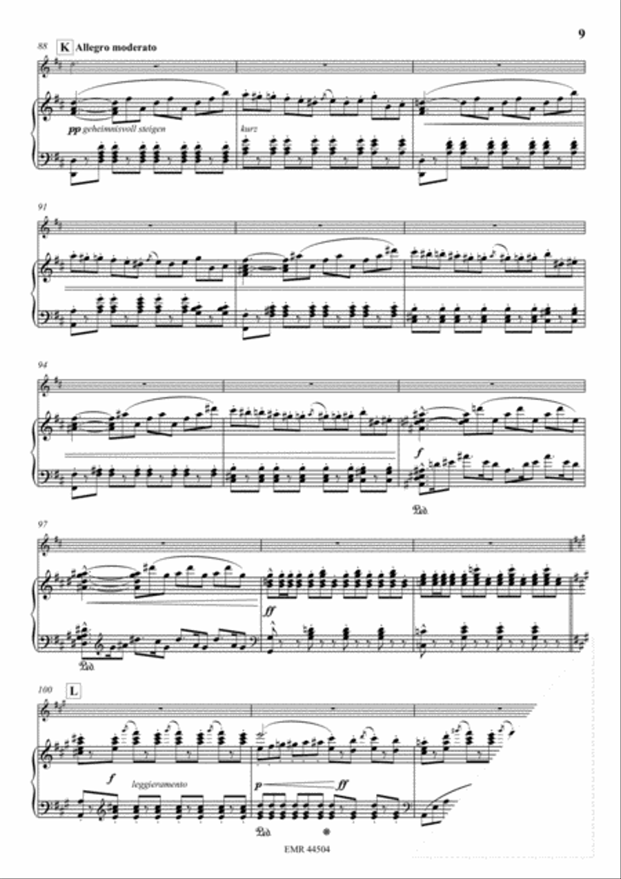 Im Walde / In The Forest Flute Solo scores gallery preview page 10