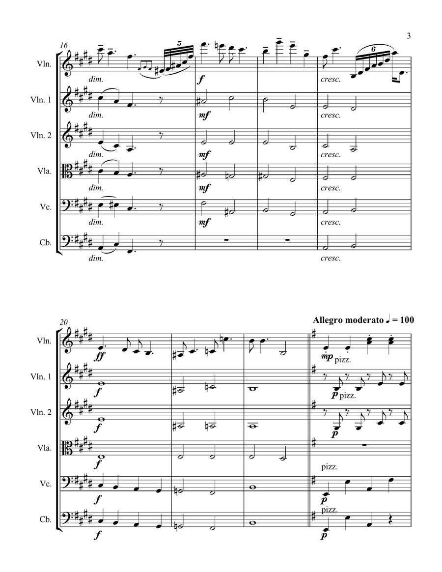 Hejre Kati Hejre Kati String Orchestra scores gallery preview page 3