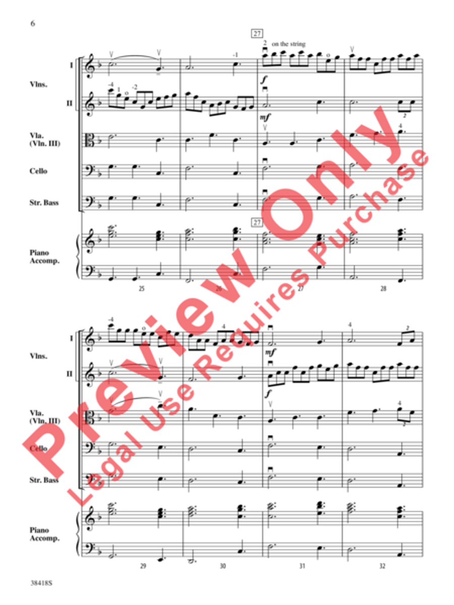Return to Skye Return to Skye String Orchestra scores gallery preview page 7