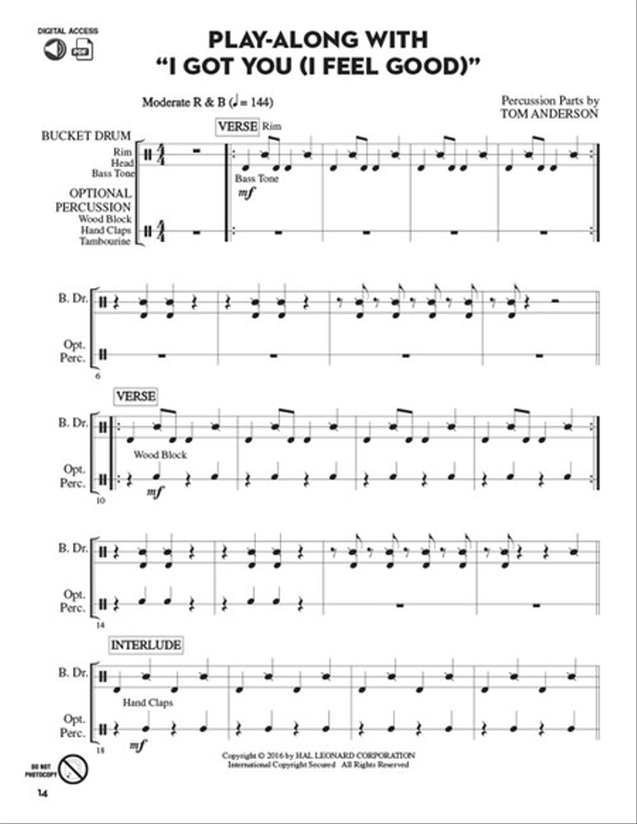 Bucket Blast Choir scores gallery preview page 6