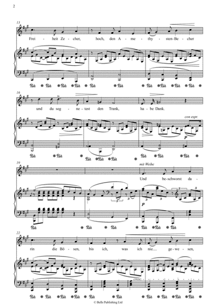 Zueignung, Op. 10 No. 1 (A Major)