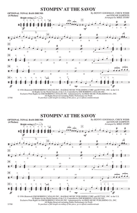 Stompin' at the Savoy: Tonal Bass Drum