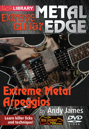 Book cover for Extreme Metal Arpeggios