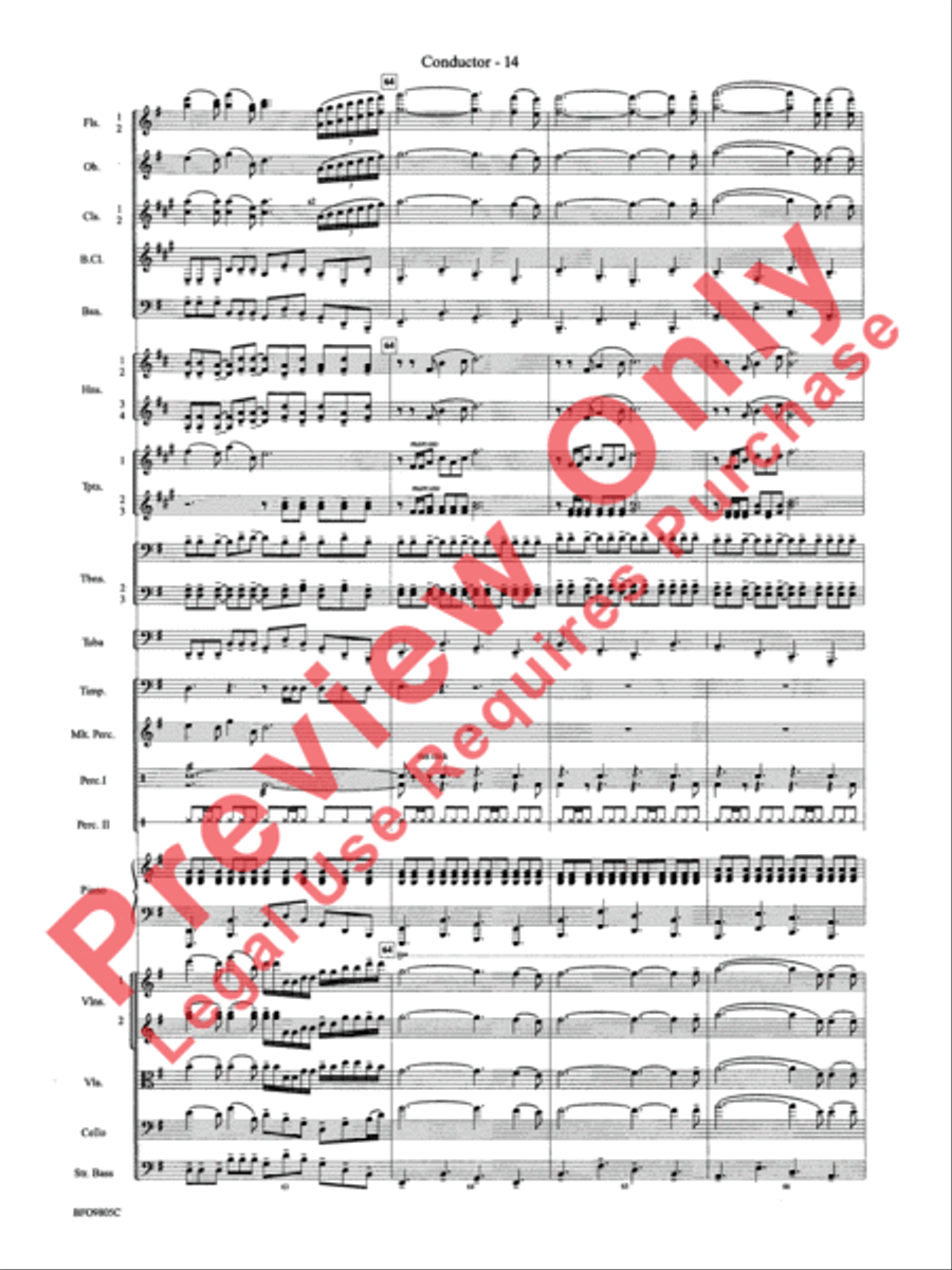 O Holy Night Full Orchestra scores gallery preview page 17