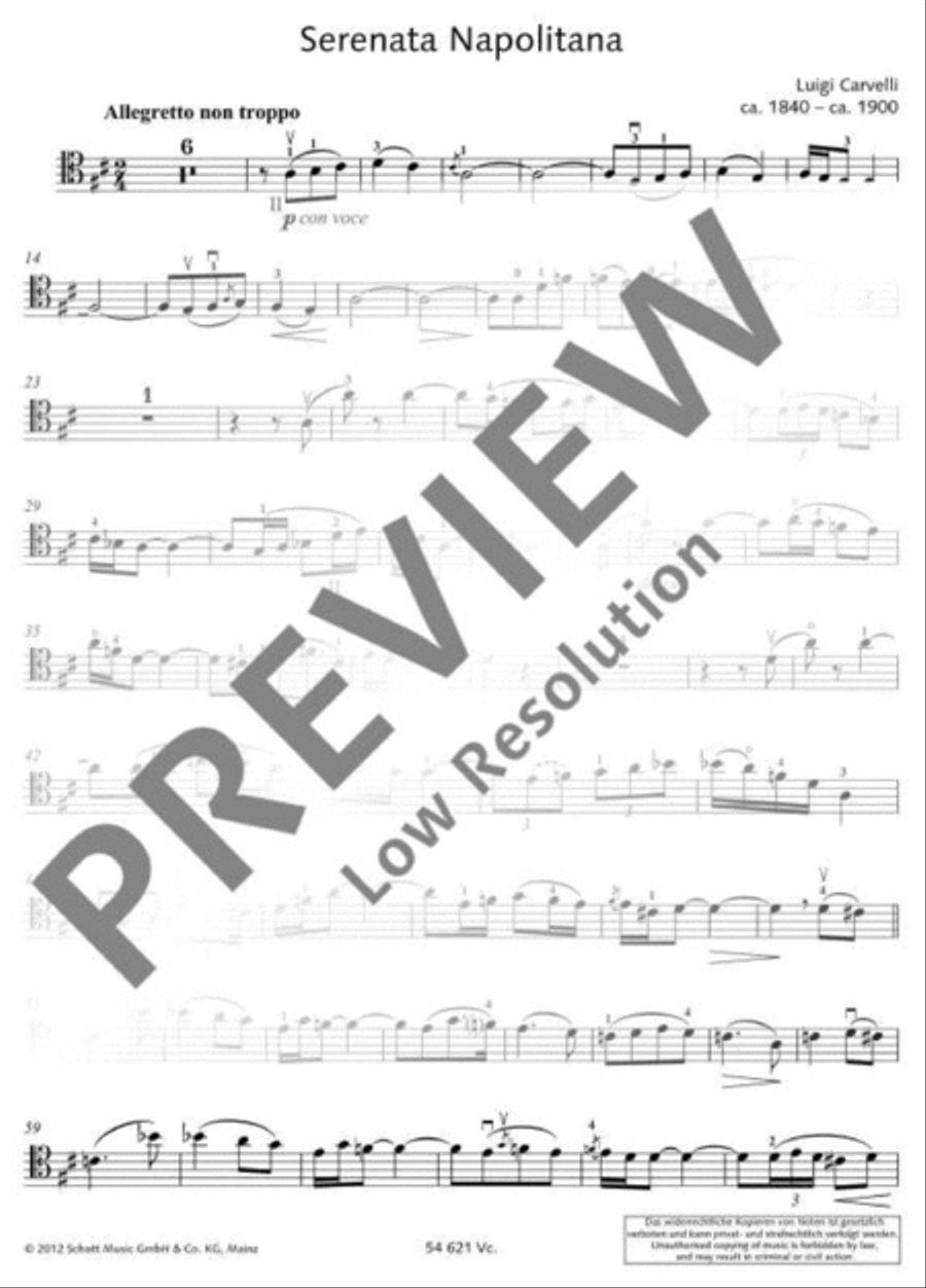 Serenata Napolitana Piano Accompaniment scores gallery preview page 9