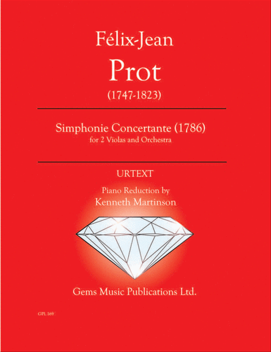 Simphonie Concertante (1786) for 2 Violas and Orchestra Viola scores gallery preview page 1