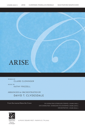 Book cover for Arise - Anthem