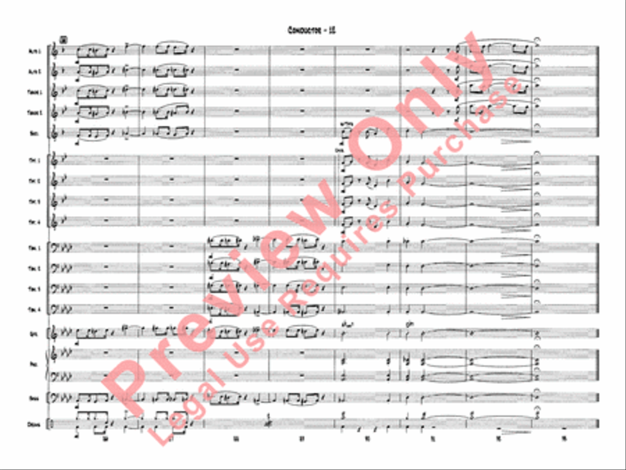 Let It Snow! Let It Snow! Let It Snow! Jazz Ensemble scores gallery preview page 15