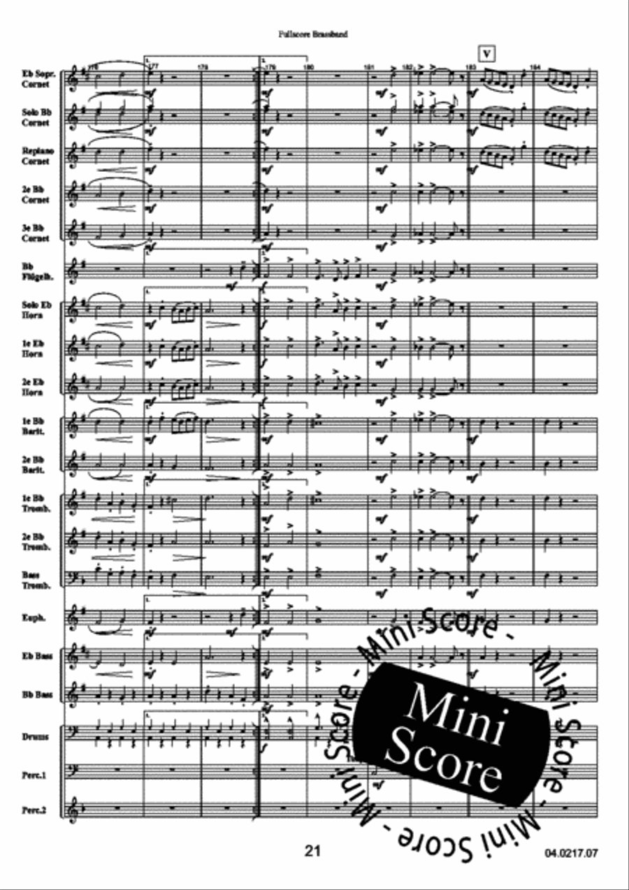 For Fans Only Brass Band scores gallery preview page 23