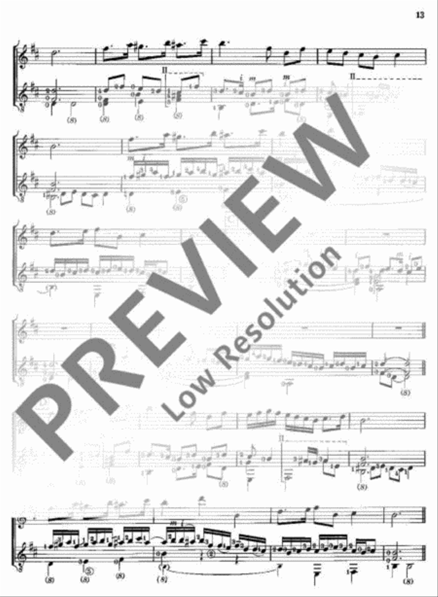 3 Dances 3 Dances Flute scores gallery preview page 14
