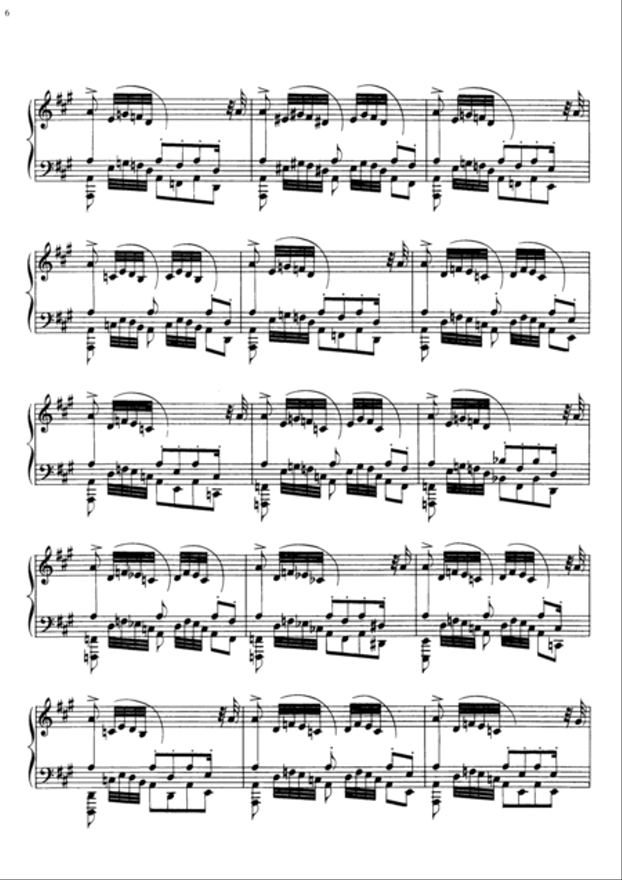 Chopin - Polonaise in F-sharp minor, Op 44 Piano Solo scores gallery preview page 6