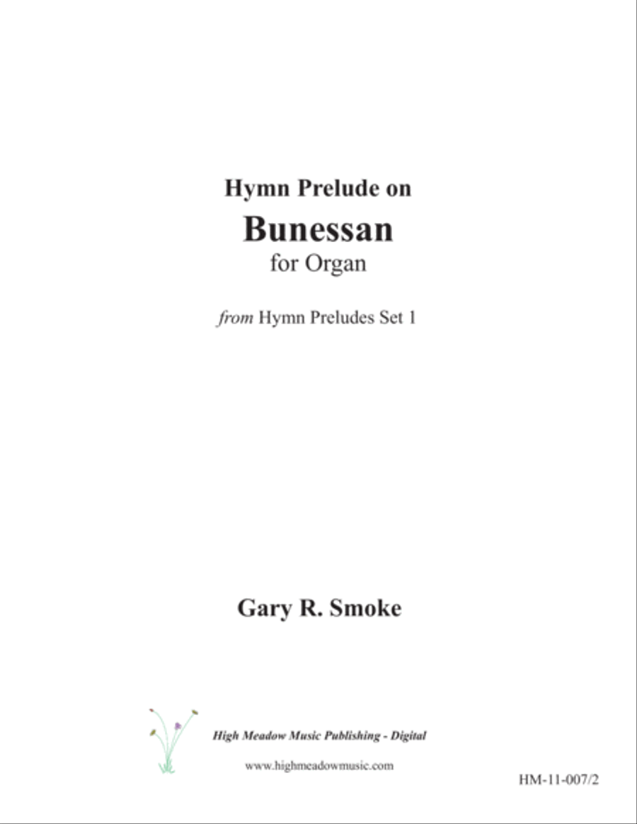 Bunessan Organ Solo scores gallery preview page 1
