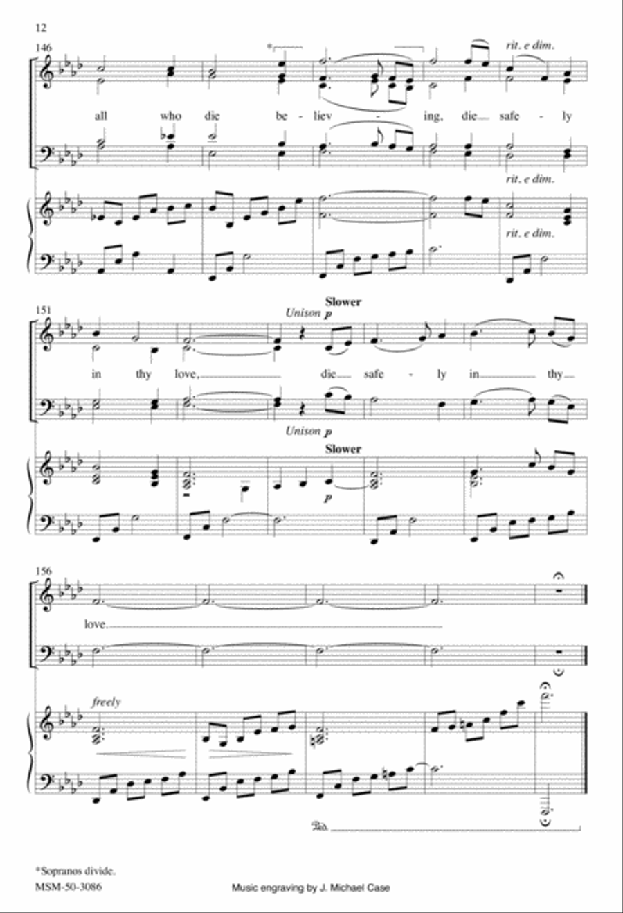 O Sacred Head, Now Wounded 4-Part scores gallery preview page 12
