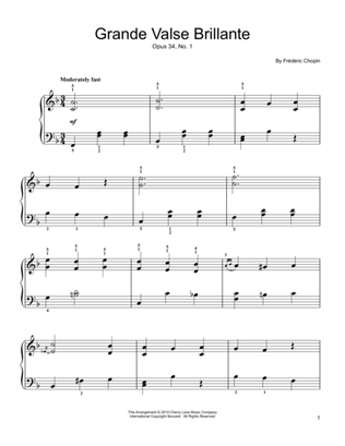 Grande Valse Brillante In A Minor, Op. 34, No. 1