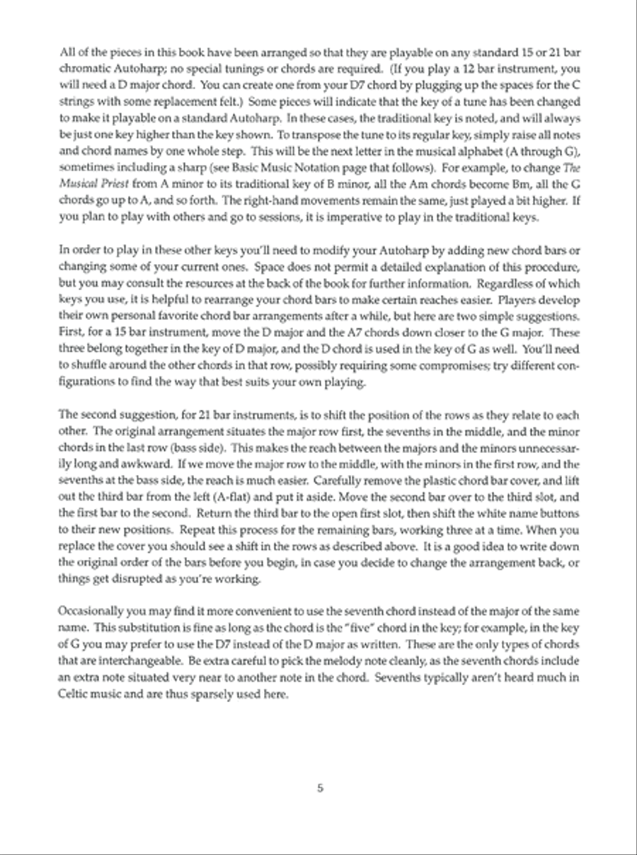 Celtic Autoharp Autoharp scores gallery preview page 6