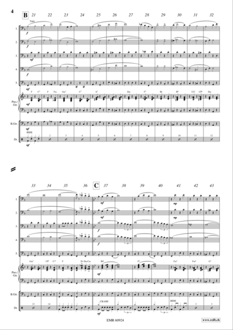 Magic Fly Trombone scores gallery preview page 4
