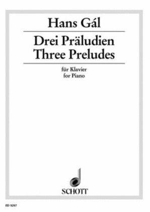 Three Preludes Op. 65