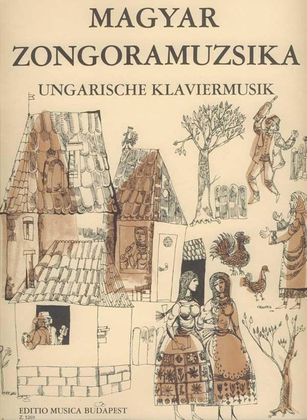Book cover for UNGARISCHE KLAVIERMUSIK