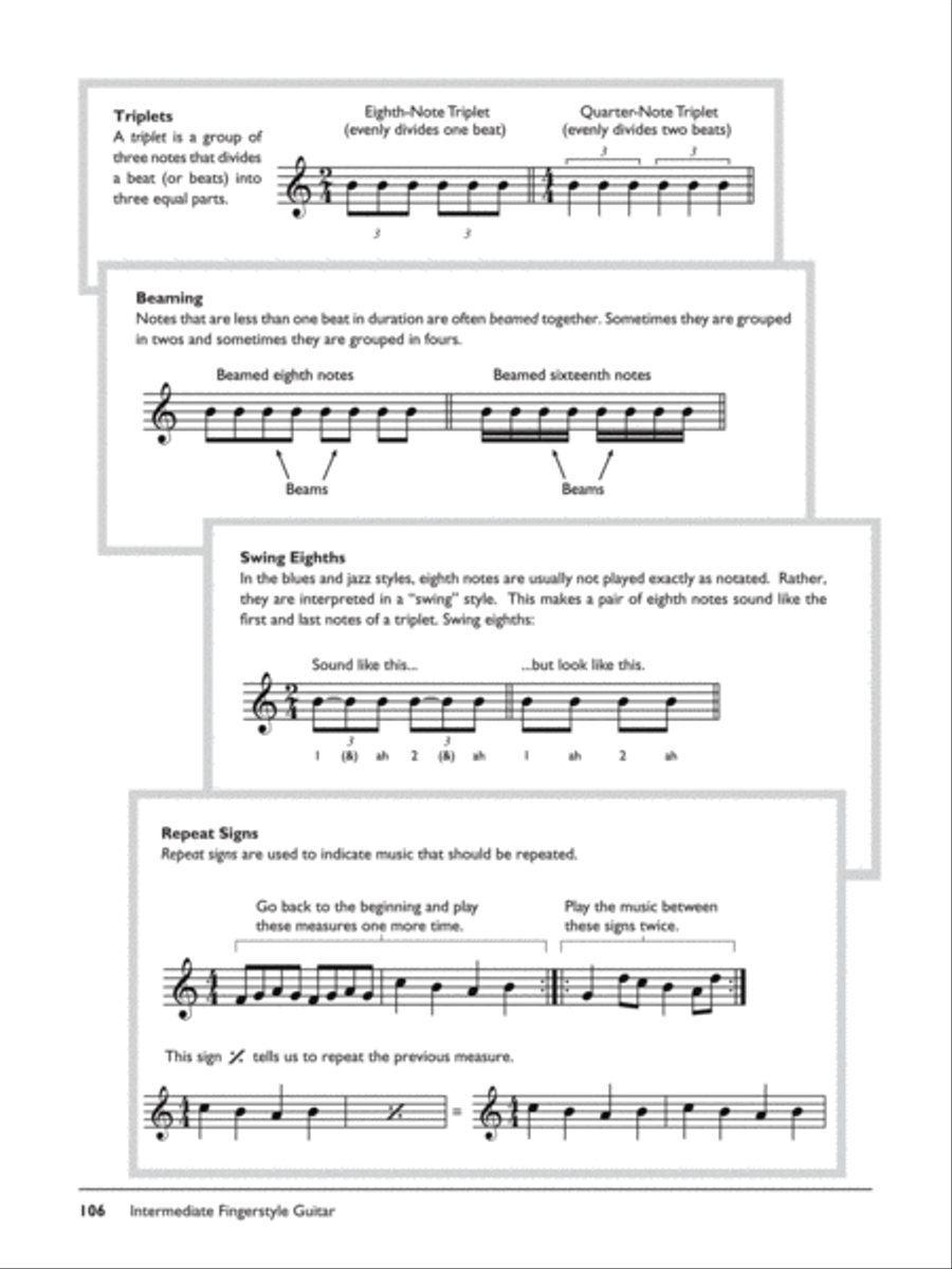 Complete Fingerstyle Guitar Method Complete Edition Acoustic Guitar scores gallery preview page 13