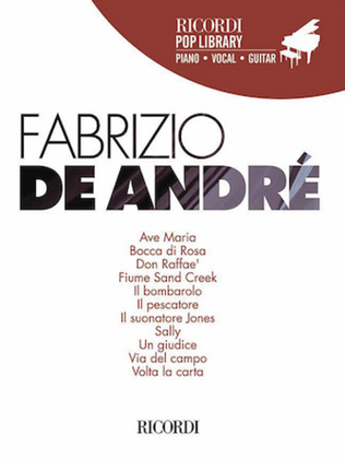 Book cover for Fabrizio De Andre'