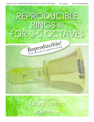 Book cover for Reproducible Rings for 3-5 Octaves, Vol. 3-Digital Download