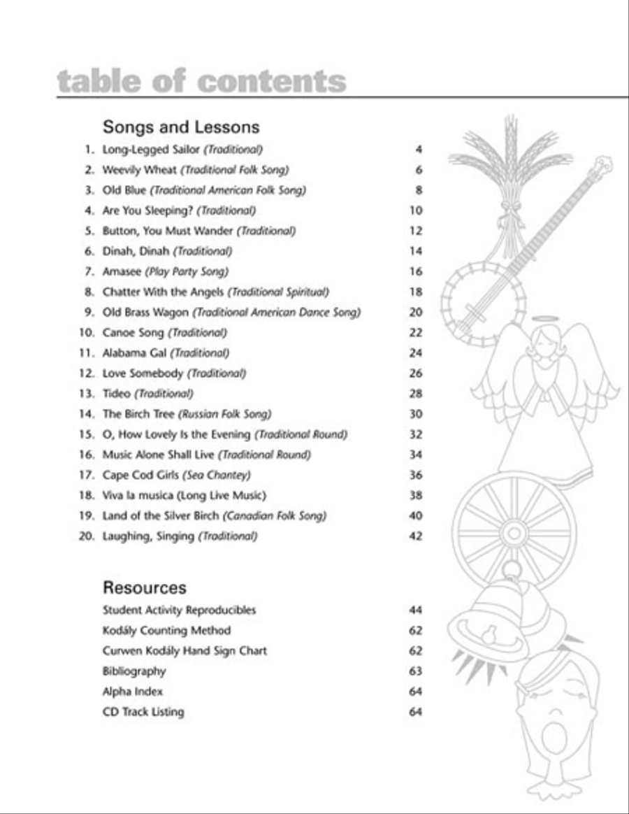 Kodaly in the Classroom – Intermediate (Set I) Choir scores gallery preview page 2