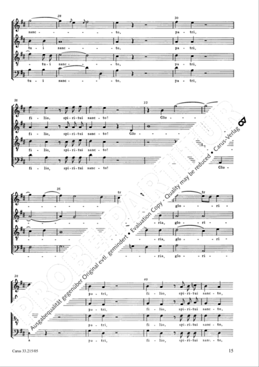 Magnificat 4-Part scores gallery preview page 16