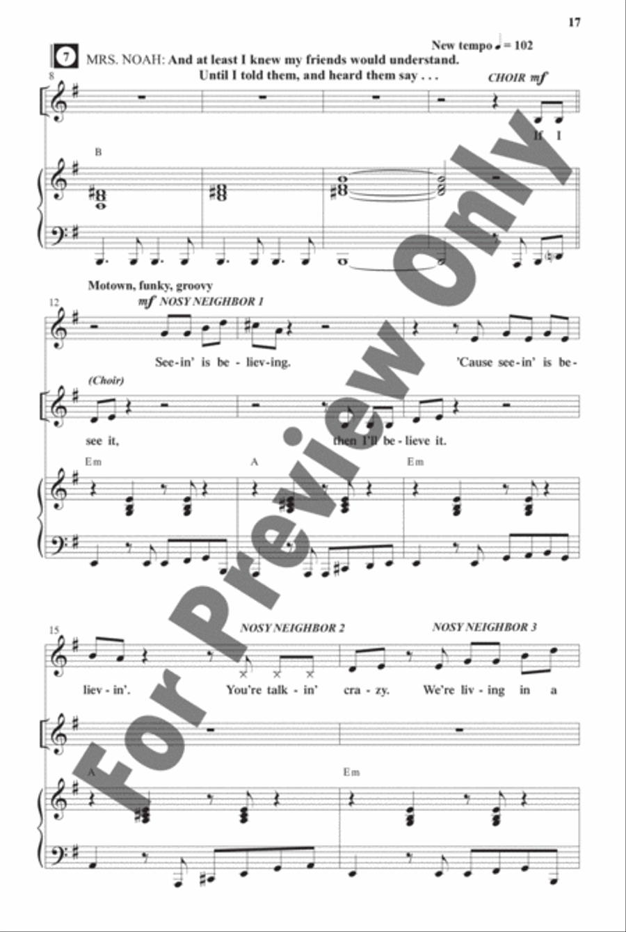 Faith News - Choral Book Choir scores gallery preview page 21