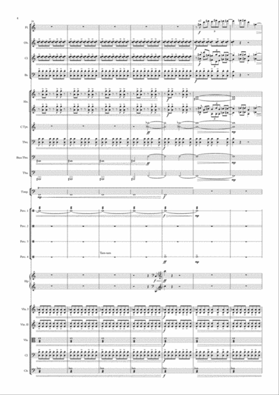 Ajúnai Chamber Orchestra scores gallery preview page 6