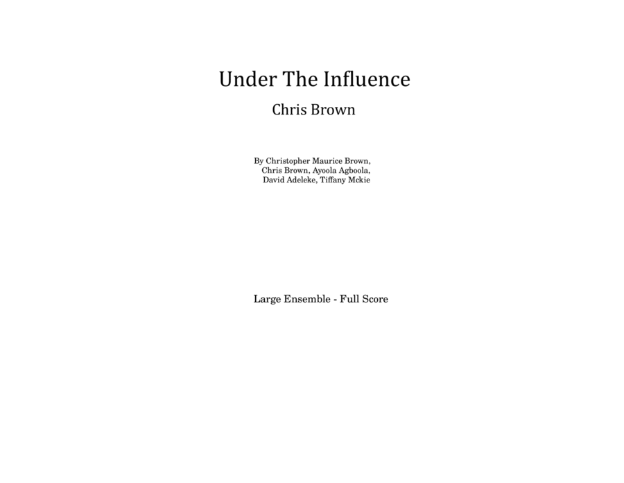 Under The Influence image number null
