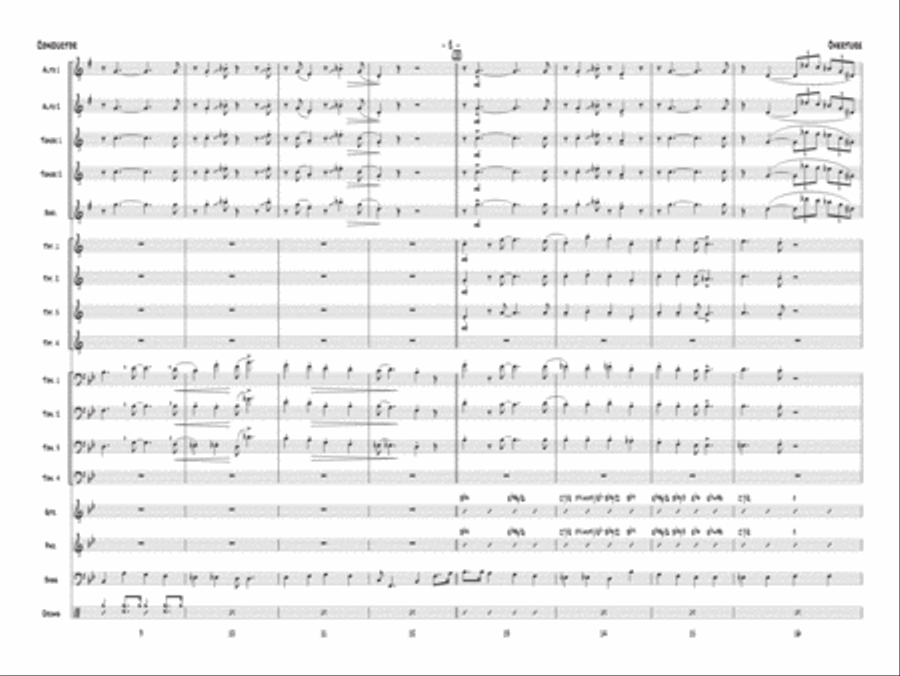 The Nutcracker Suite Jazz Ensemble scores gallery preview page 3