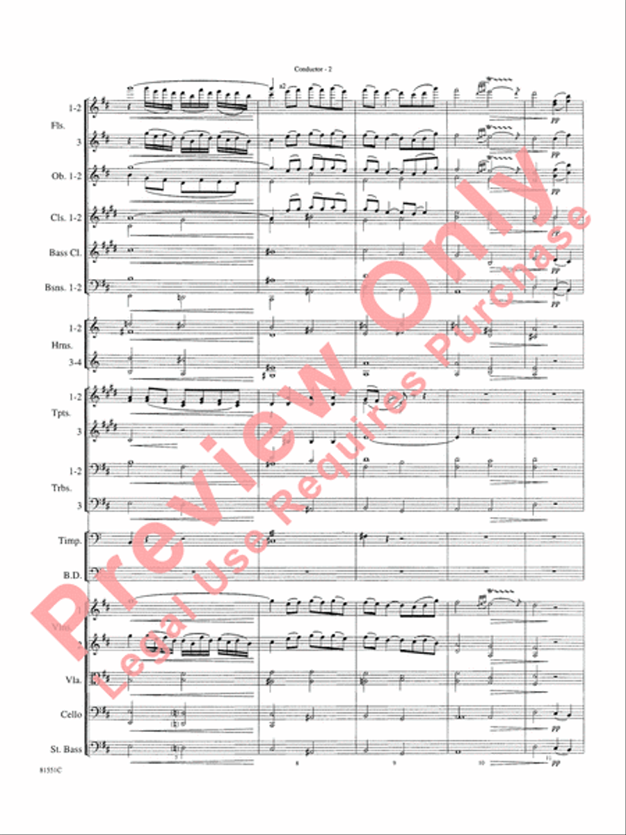 Toccata Full Orchestra scores gallery preview page 5