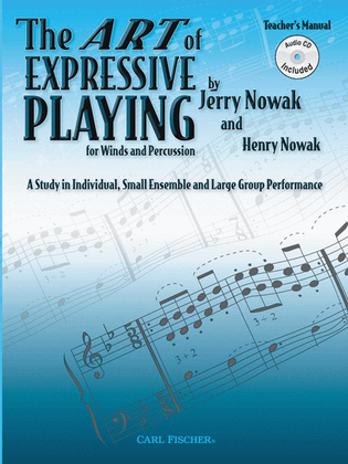 Book cover for The Art of Expressive Playing for Winds and Percussion
