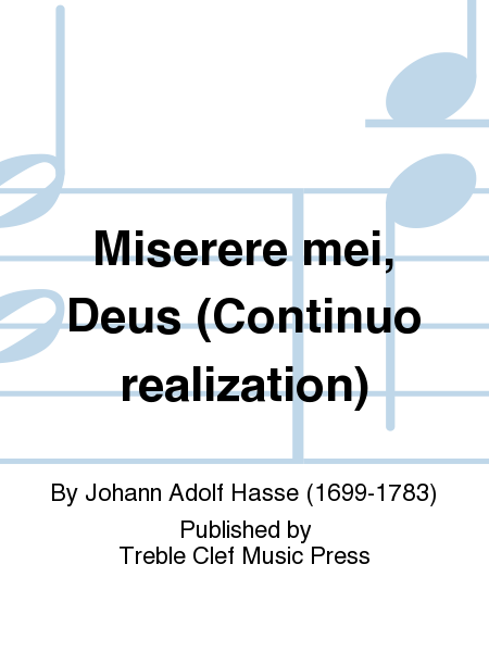 Miserere mei, Deus (Continuo realization)