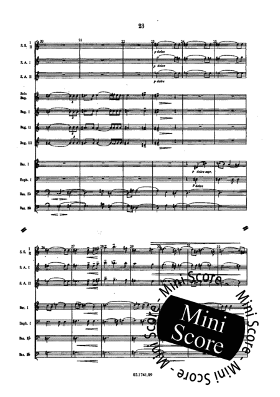 Images voor Fanfare Concert Band scores gallery preview page 27