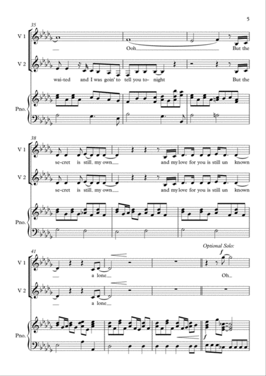 Alone Alone 2-Part scores gallery preview page 5